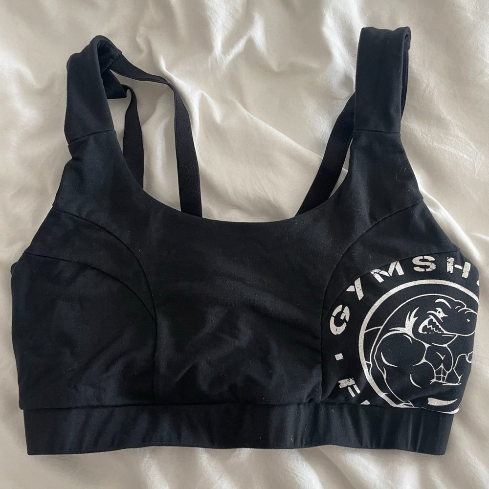 Gymshark Black Legacy Sports Bra
